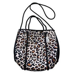 NEW Ah Dorned Leopard Mini Neoprene Tote Bag